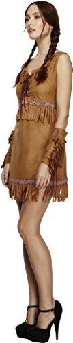 Smiffy's SM32042- S- Disfraz de pocahontas para mujer, talla S