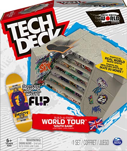 Tech Deck 6027666 Construcción de un parque de juego (Variedad de estilos - estilo elegido al azar) , color/modelo surtido