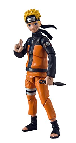 Toynami Naruto Shippuden 4 Inch Poseable Figure Series 1 - Naruto Action Figure -10cm