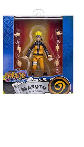 Toynami Naruto Shippuden 4 Inch Poseable Figure Series 1 - Naruto Action Figure -10cm