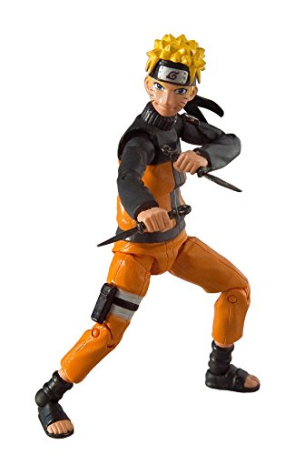 Toynami Naruto Shippuden 4 Inch Poseable Figure Series 1 - Naruto Action Figure -10cm