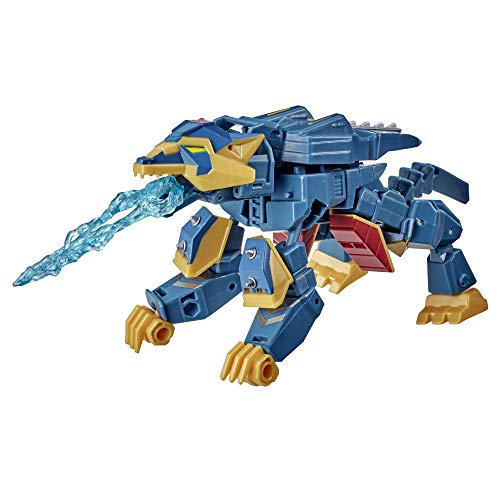 Transformers Bumblebee Cyberverse Adventures Toys Deluxe Class Thunderhowl Figura de acción, con Pieza Build-A-Figura, 5 Pulgadas