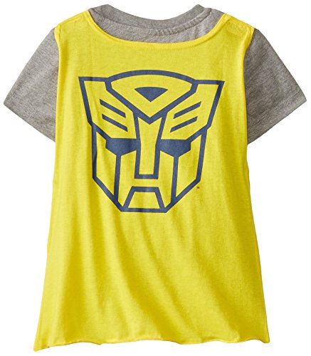 Transformers - Camiseta - Manga corta - Niñas gris gris 5T