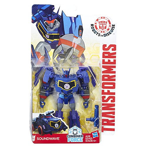 Transformers TRA Rid Warrior Soundwave Figura de acción