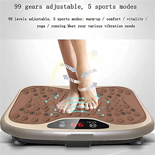 Vibration Power Plates Vibration Plate Hine 5 Program Modes Vibration Fitness Trainer for Weight Loss Amp Body Toning 300Lb MAX Load