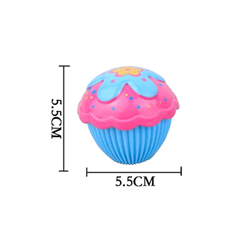 VILLCASE 3 Piezas Mini Cupcake Muñeca Cupcake Princesa Muñeca Sorpresa Cupcake Princesa Juguete para Niños Juegos Divertidos Regalos Y Fiesta