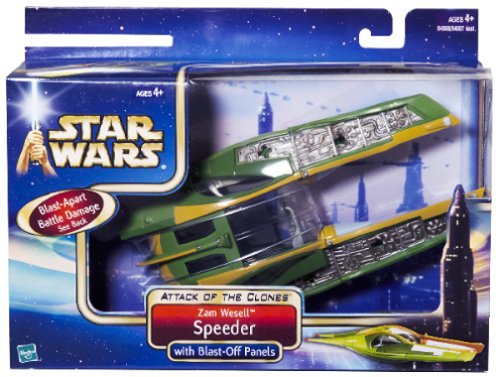 Zam Wessel's Coruscant Speeder - Azul Saga 20 [importado de Alemania]