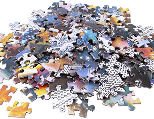 zhangshifa Jigsaws Puzzles 1000 Pieces,Lakeside Rhinoceros Rompecabezas De Paisajes Naturales,Juego De Rompecabezas para Niños Adultos-75 * 50Cm(Rompecabezas De Pintura)