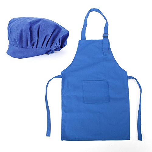 ZHANGXIANG Delantal Cocina Hombre Clase Manual De Pintura De Sombrero Y Delantal De Traje para Padres E Hijos Simple, Antiincrustante Y Liviano para Niños-Traje Rojo para Padres E Hijos_L