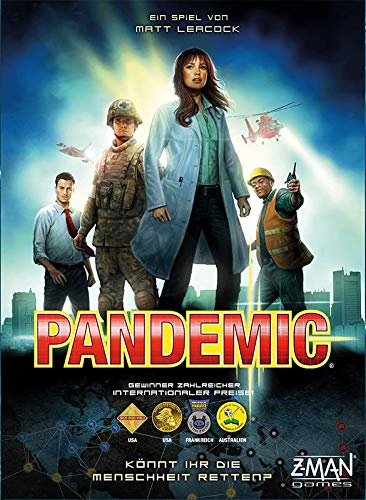 ZMan- Pandemie Juego de mesa cooperativo, individual, Multicolor (Z-Man Games 691100) - Idioma Alemán
