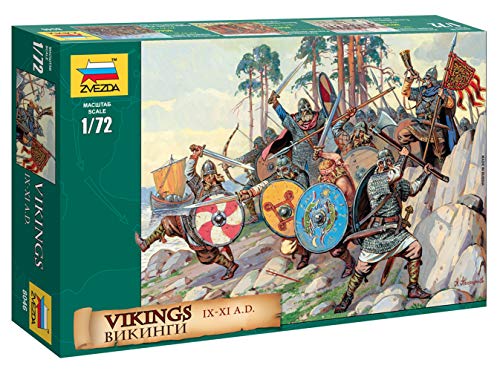 Zvezda 530008046 Vikings - Maqueta de maqueta (Escala 1:72, plástico)