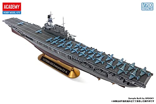 ACADEMY Modelos USS Enterprise CV-6 Battle Midway 1/700, kits de modelos