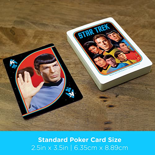 AQUARIUS Star Trek Original Series - Baraja de cartas con temática de Star Trek para tus juegos de cartas favoritos - Producto oficial de Star Trek y coleccionables