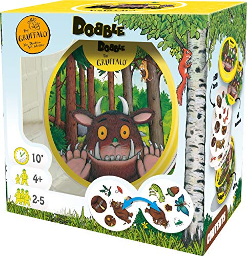 Asmodee , Dobble Gruffalo , Card Game , Ages 6+ , 2-8 Players , 15 Minutes Playing Time