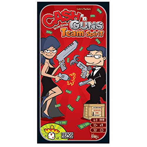 Asmodee editions Cash'n'Guns Team Spirit Expansion