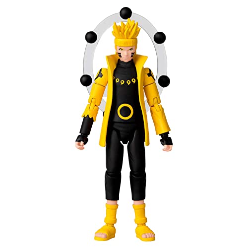 BANDAI - Anime Heroes - Naruto Shippuden - Figura Naruto Uzumaki en Modo Ermitaño Rikudo (Sage of Six Paths Mode) 17 cm - 36908 & Anime Heroes - Naruto Uzamaki