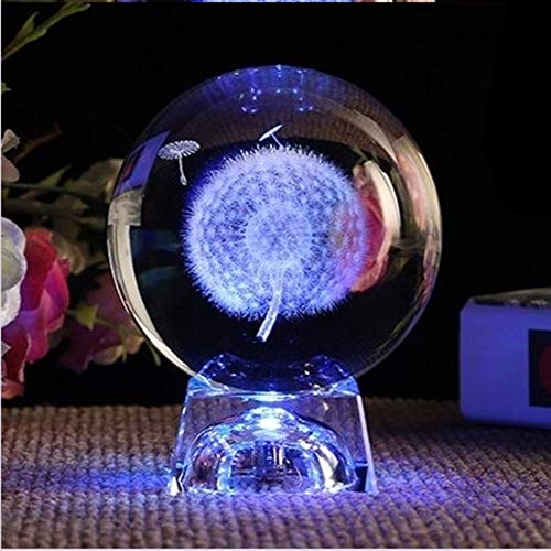 Cakunmik Estaciones meteorológicas de Cristal de tormenta LED Wish Wish Ball Colorful, Crystal-Glass Tower Previsión de la Torre de la Botella de Cristal Decoración de Regalo,A