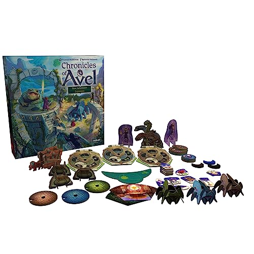 Chronicles of Avel: New Adventures Expansion - Juego de fantasía, juego de estrategia cooperativa para niños y adultos, a partir de 8 años, 1-4 jugadores, 60 minutos de tiempo de juego, fabricado por