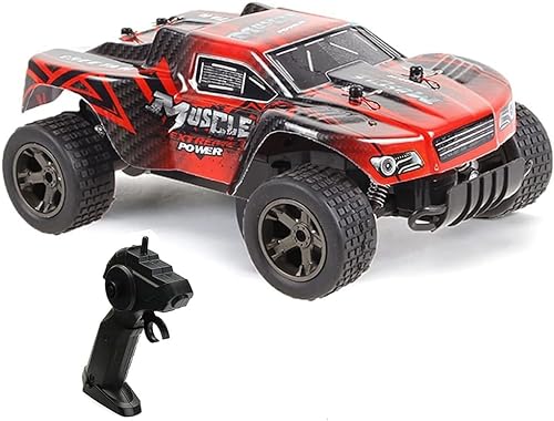 Coche De Control Remoto Eléctrico 1/20, Vehículo RC De Carga Todo Terreno 2.4G, Camión De Rally Todoterreno 4WD, Coche De Carreras Controlado por Radio De Grado Hobby para Niños Adultos Afic