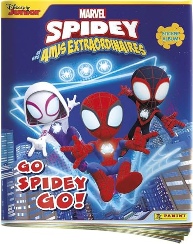 Cromos Spidey SuperEquipo 2023 (Album + 20 sobres 5 cromos por sobre)