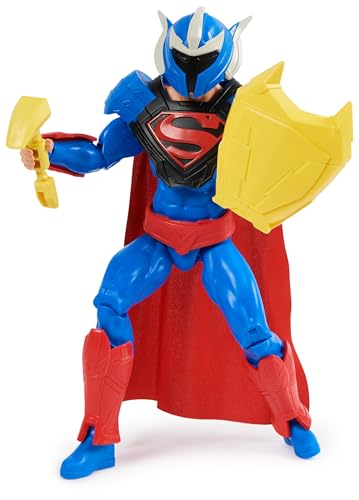 DC Comics, Figura de acción de Superman Man of Steel, DC Adventures, 30,48 cm, Nueve Accesorios, Juguetes coleccionables de superhéroes niñas a Partir de 4 años, Multicolor (Spin Master 778988494288)