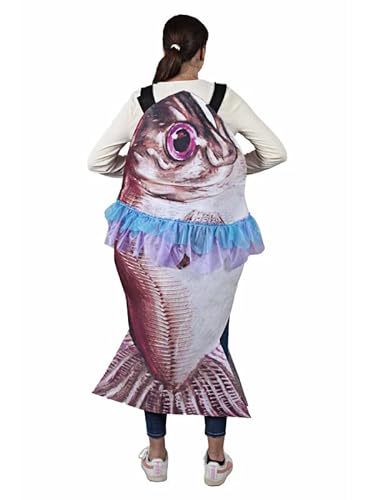 DISBACANAL Disfraz de pescado para mujer - adulto