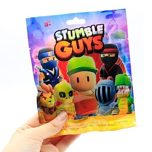 Dubbulon Stumble Guys - Juego De 24 Figuras Stumble Guys Minifiguras | Anime Figura De Acción PVC | Modelo Realista del Personaje Stumble Juguetes Dibujos Animados Modelo