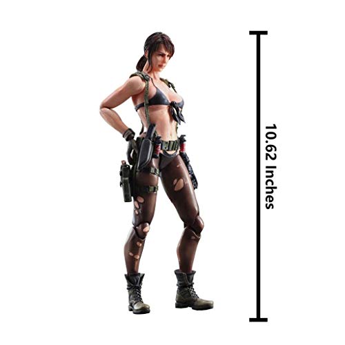 Eamily Play Arts-Kai-Quiet Metal Gear Solid V: The Phantom Pain Action Figura de PVC - Alto 10.62 pulgadas