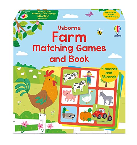 Farm Matching Games and Book (Matching Games)