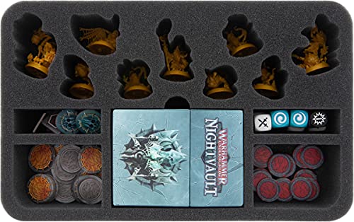 Feldherr Magnetic Box Verde es Compatible con Warhammer Underworlds: Nightvault - Zarbag's Gitz