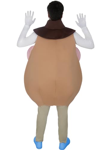 Funidelia | Disfraz de Mr Mrs Potato para hombre y mujer Mr. Potato, Original y Divertido, Hasbro - Disfraz para adultos y divertidos accesorios para Fiestas, Carnaval y Halloween - Talla única