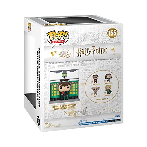 Funko Pop! Deluxe: HP Hogsmeade - Honeydukes with Neville Longbottom - Harry Potter - Figura de Vinilo Coleccionable - Idea de Regalo- Mercancia Oficial - Juguetes para Niños y Adultos