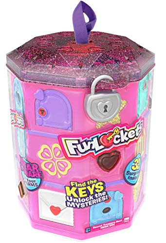 Funlockets S19700 Secret Surprise Escape Game Treasure Hunt Tower, Encuentra las joyas, haz tus propios encantos, emocionante rompecabezas y caja de joyería, envejecido 6 años más, multi