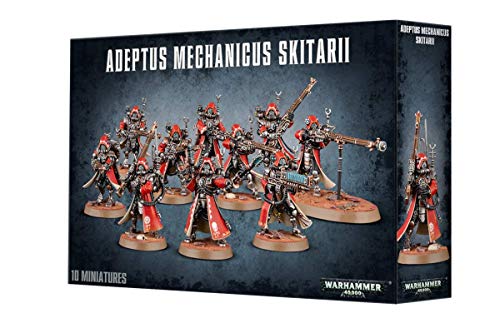 Games Workshop Warhammer 40k - Adeptus Mechanicus Skitarii Rangers/Vanguard Negro