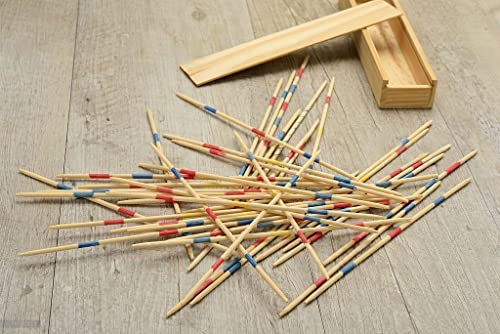 Genérico Juego Mikado Palillos de Madera 41 Piezas - Entretenimento en Familia - Habilidad