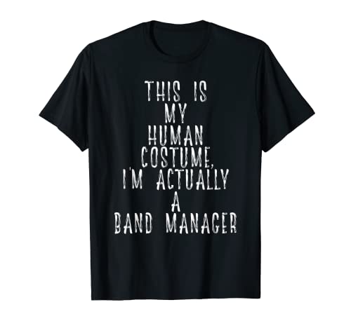 Gestor de banda de traje para banda de música World Tour Manager Camiseta