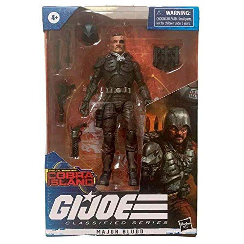 GI Joe Clasificado Misiones Especiales Exclusivas: Figura de Acción Major Bludd de la Isla Cobra #27