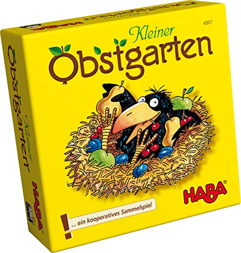 Haba-El Frutalito, Mini Cuervo Teo Juego Infantil de Mesa, Multicolor, (4907)