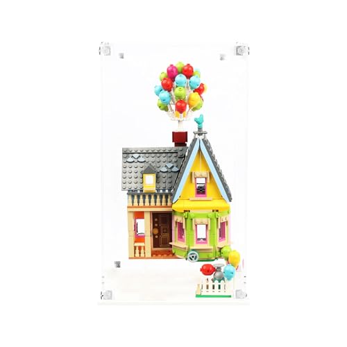 iCUANUTY Funda de acrílico para Lego House 43217, juego de juguetes para niños y fans de las películas Edad 9 y Up, una divertida pantalla para cualquier persona que ame