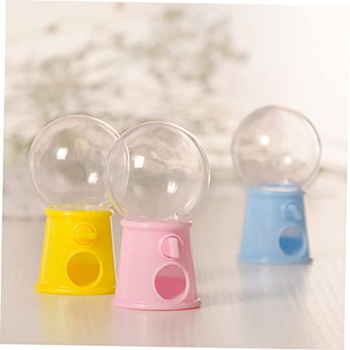 ifundom 12 Piezas Mini Máquina De Dulces Juguetes para Niños Pequeños Peque?o Gumball Dispensador De Dulces a Granel Bath Toys Juguete Baño Gominolas Gominolas Bola De Azucar Rotar Navidad