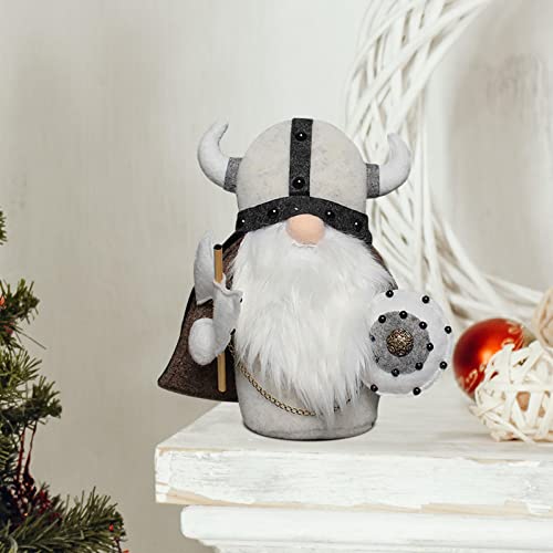 itrimaka Adornos gnomos, Adornos muñecos Peluche Hechos a Mano, Adornos Mesa Vikingo gnomo, decoración del hogar, Regalos Pascua