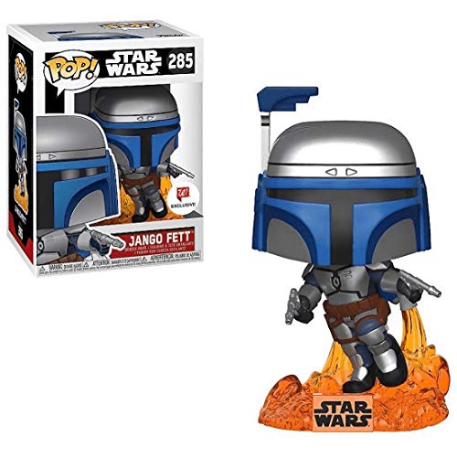 Jango Fett (exclusivo de Walgreen): Figura de vinilo Funko POP! y 1 POP! compatible con PET plástico protector gráfico [#285 / 31684 - B]