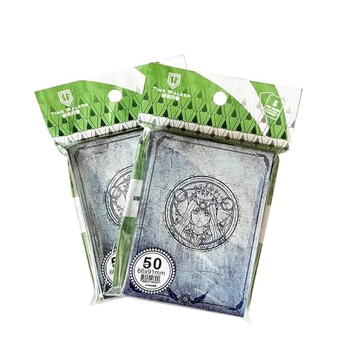 Juego de 50 fundas para tarjetas mate resistentes MTG que nunca se rompen TCG, fundas protectoras para cartas MTG TCG CCG RPG (1 bolsa)