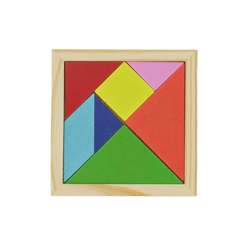 Kit de Juegos de Mesa Clásicos de Madera - Tetris, Tris y Cuadros Componibles para Revivir las Emociones de un Tipo, Perfecto para Vacaciones de Verano e Invierno