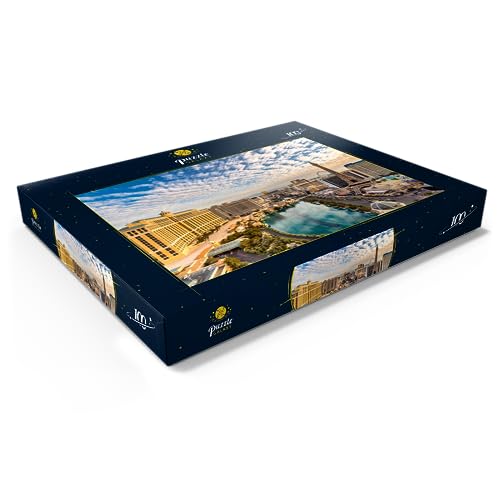 Las Vegas Strip, Nevada USA - Premium 100 Piezas Puzzles - Colección Especial MyPuzzle de Puzzle Galaxy