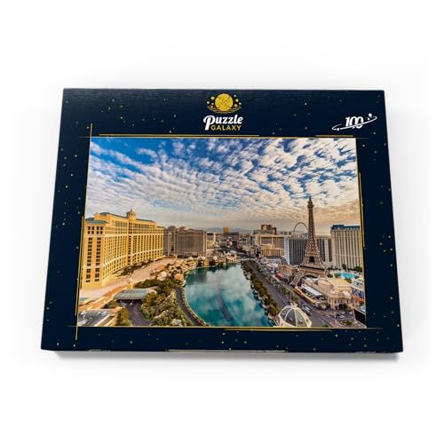 Las Vegas Strip, Nevada USA - Premium 100 Piezas Puzzles - Colección Especial MyPuzzle de Puzzle Galaxy