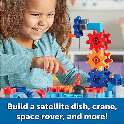 Learning Resources- Constructores de máquinas Explorers, 50 Piezas, 5+ años, Construir, Kits de Stem, ingeniería, los niños construyen Sus Propios Juguetes (LER9462)