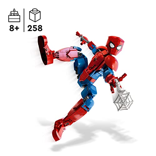 LEGO 76226 Marvel Figura de Spider-Man Articulada, Juguetes para Niños y Niñas, Set de Acción, Modelo Coleccionable de Superhéroe & 31058 Creator 3en1 Grandes Dinosaurios, Pterodáctilo