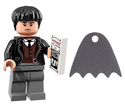 LEGO Harry Potter Series 1: Credence Barebone con capa LEGO gris