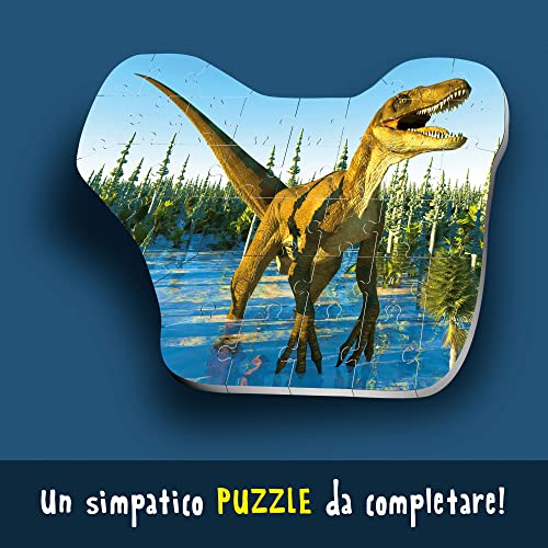 Liscianigiochi I'm a Genius Dino Stem Velociraptor-Juego educativo científico para niños a partir de 5 años (92413), color no aplicable
